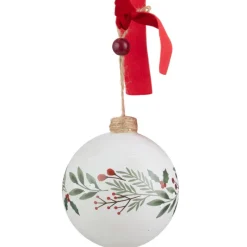 New Boule de noel avec feuillage de Décoration De Sapin