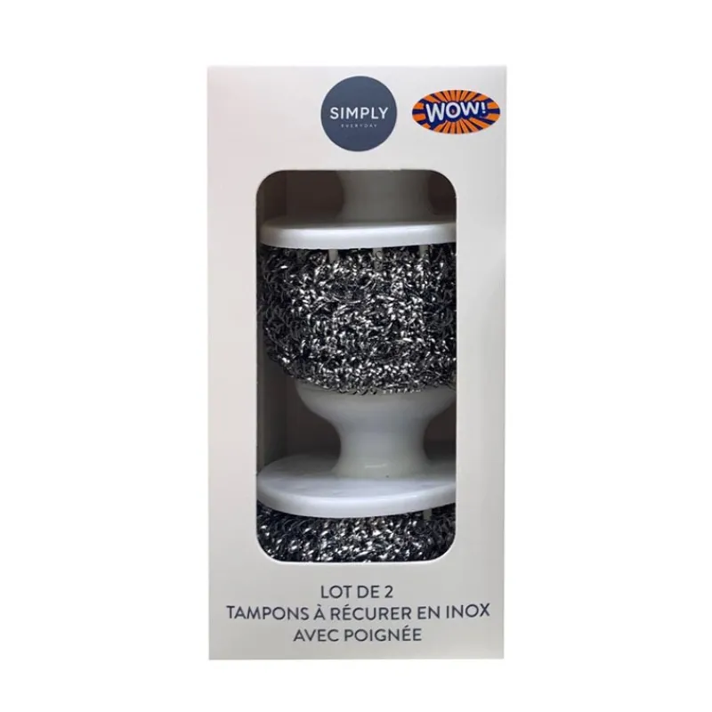 Outlet Boule inox avec poignee x2 Vaisselle