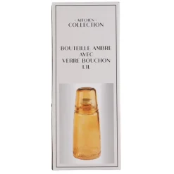 Hot Bouteille avec verre colore Vaisselle, Art De La Table·Bouteille, Carafe