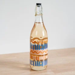 New Bouteille en verre a clapet 1l 2 Vaisselle, Art De La Table·Bouteille, Carafe