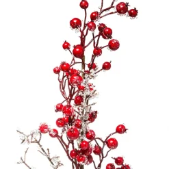 Outlet Branche baies rouge 73cm Décoration