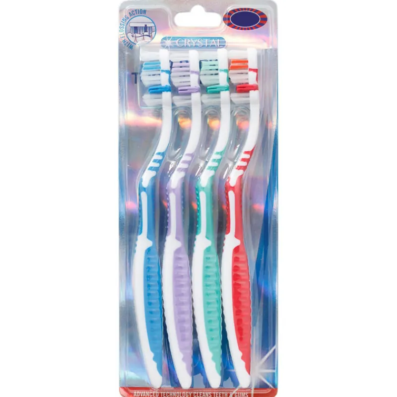 Sale Brosse a dents x4 Hygiène Dentaire·Brosse À Dents