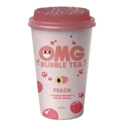 Best Bubble tea the peche fraise Thé Glacé