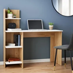 Best Bureau avec etageres Bureau