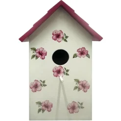 Cabane a oiseaux florale Objets Décoratifs