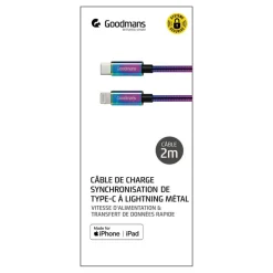Online Cable type c to lightning 2 m me Audio, Téléphonie