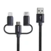 Discount Cable usb universel 3 en 1 3m Audio, Téléphonie