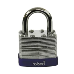 Discount Cadenas a clef acier lamine 40mm Quincaillerie