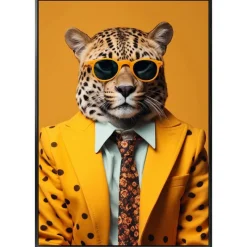Hot Cadre image leopard 50x70cm Décoration Murale
