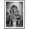 Cadre image lion Décoration Murale