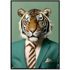 Online Cadre image tigre 50x70cm Décoration Murale