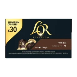 Discount Cafe capsules espresso forza x30 Boisson Chaude|Epicerie Sucrée·Café, Thé