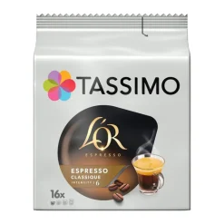 Sale Cafe dosettes x16 espresso Boisson Chaude|Epicerie Sucrée·Café, Thé