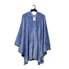 Best Cape capuche polaire embossee bg Cocooning