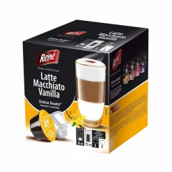 Sale Capsules latte vanille x8 Boisson Chaude|Epicerie Sucrée·Café, Thé
