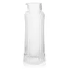 Outlet Carafe en verre strie transp 1l Vaisselle, Art De La Table·Bouteille, Carafe