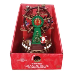 Discount Caroussel/grande roue animes Village De Noël