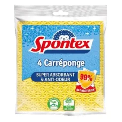 Outlet Carreponges x4 anti-bacteries Vaisselle