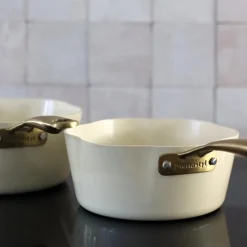 New Casserole en forme de fleur Casserole, Poêle