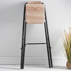 Discount Chaise haute pliante bois Cuisine, Salle À Manger