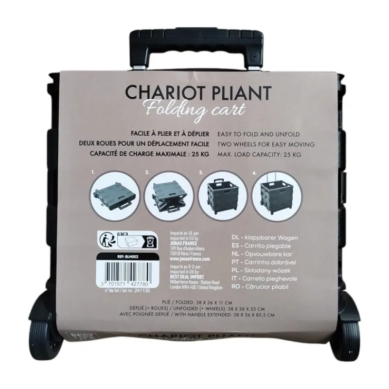 Clearance Chariot pliant 38x36x33cm Outillage, Accessoire