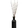 Sale Chatons dans vase noir Fleur, Plante Artificielle