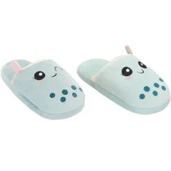 Best Chaussons beige/bleu kawaii Pour Elle