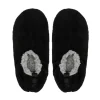 Hot Chaussons doudou uni hom nr/gr Chaussons