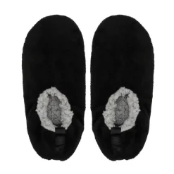 Hot Chaussons doudou uni hom nr/gr Chaussons
