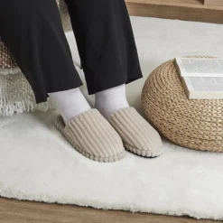 Best Chaussons grosses cotes velours Chaussons