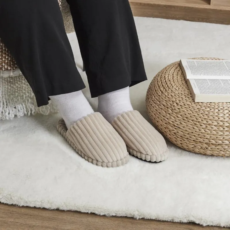 Best Chaussons grosses cotes velours Chaussons