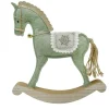 Clearance Cheval a bascule vert sauge cloc Décoration