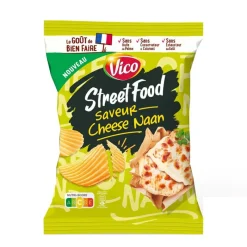 Sale Chips street food cheese naan Epicerie Salée·Apéritif