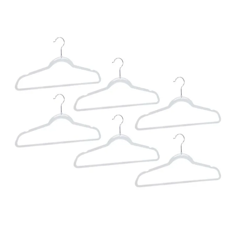 Cintres en plastique transparent Linge·Accessoire