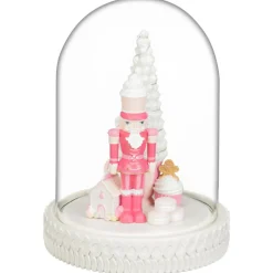 Discount Cloche led avec caisse noisette Décoration