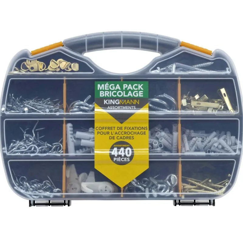 Discount Coffret 440 pieces pour fixation Quincaillerie