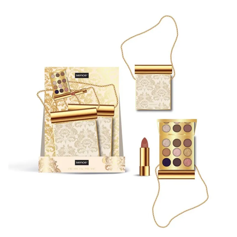 Hot Coffret minaudiere or 2 pcs Coffret Beauté