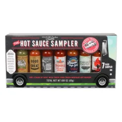 Clearance Coffret sauces piquantes x7 Confiserie