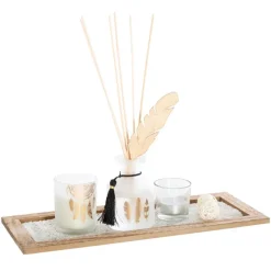 Discount Coffret senteur plume Bougie, Senteur