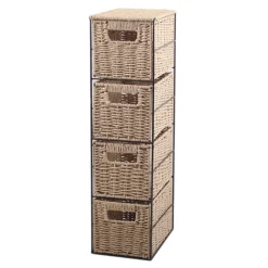 Sale Colonne rangement 4 paniers Accessoire Salle De Bain