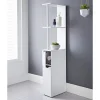 Sale Colonne rangement blanche Salle De Bain