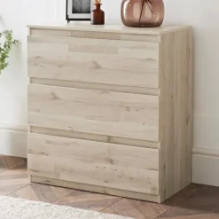 Hot Commode 3 tiroirs finition bois Chambre
