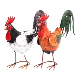 Sale Coq decoratif en metal Objets Décoratifs