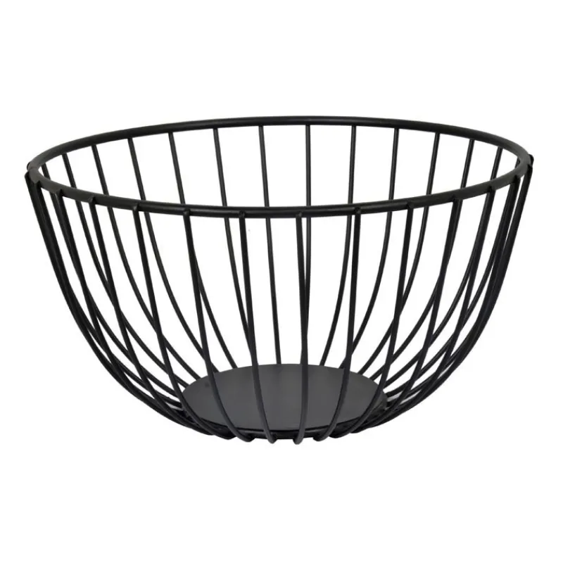 Outlet Corbeille a fruit d24cm noir Ustensiles, Accessoire De Cuisine