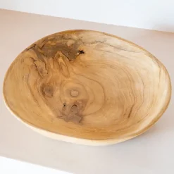 Sale Corbeille bois Objet Décoratif