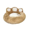 New Corbeille pour chien forme patte Couchage Chien