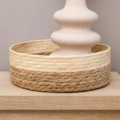 Online Corbeille ronde bi-co l Rangement Décoratif