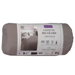 Sale Couette bicolore 1 240x220 Linge De Lit·Couette