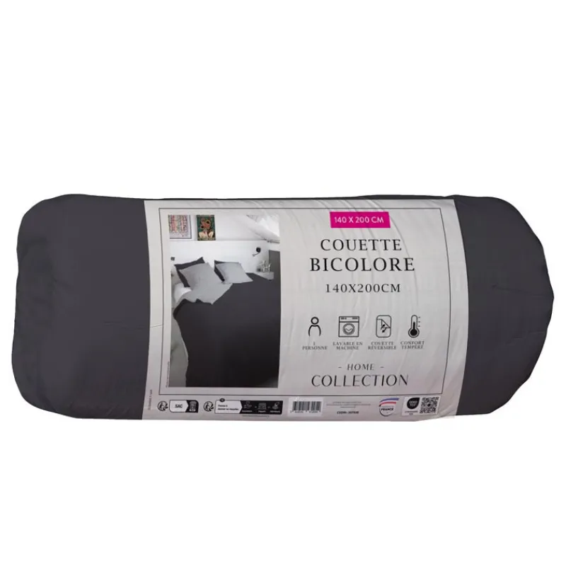 Outlet Couette bicolore 2 140x200 Linge De Lit·Couette