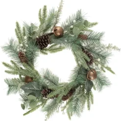 New Couronne de 65cm avec cloches le Décoration